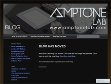 Tablet Screenshot of amptonelab.wordpress.com