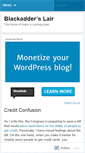 Mobile Screenshot of blackadderiv.wordpress.com