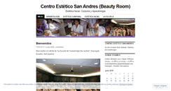 Desktop Screenshot of escuelaestetica.wordpress.com