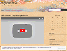 Tablet Screenshot of englishactive.wordpress.com