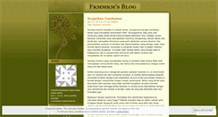 Desktop Screenshot of fkmmkm.wordpress.com
