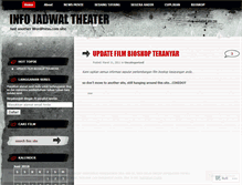 Tablet Screenshot of freeinfotheater.wordpress.com