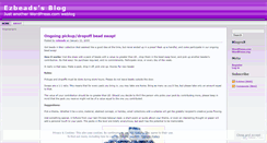 Desktop Screenshot of ezbeads.wordpress.com