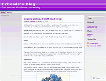 Tablet Screenshot of ezbeads.wordpress.com