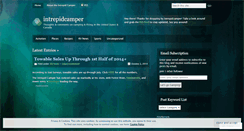 Desktop Screenshot of intrepidcamper.wordpress.com