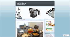 Desktop Screenshot of cookinglab.wordpress.com