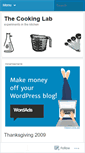 Mobile Screenshot of cookinglab.wordpress.com