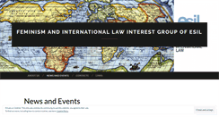 Desktop Screenshot of igfemlaw.wordpress.com