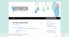 Desktop Screenshot of bonbonjewels.wordpress.com