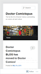 Mobile Screenshot of doctorcomics.wordpress.com