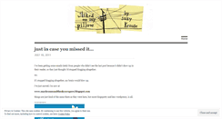 Desktop Screenshot of itwalkedonmypillow.wordpress.com