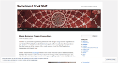 Desktop Screenshot of icooksometimes.wordpress.com