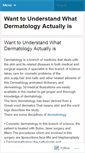 Mobile Screenshot of dermatologyanimation.wordpress.com