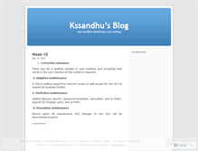 Tablet Screenshot of kssandhu.wordpress.com