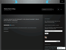 Tablet Screenshot of 60plumber.wordpress.com