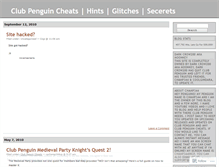 Tablet Screenshot of djpenguins.wordpress.com