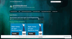 Desktop Screenshot of grandislandhomes.wordpress.com