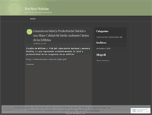 Tablet Screenshot of ecosync.wordpress.com