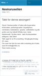 Mobile Screenshot of neskarusellen.wordpress.com