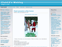 Tablet Screenshot of club13.wordpress.com