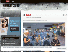 Tablet Screenshot of phuket2010.wordpress.com