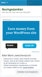 Mobile Screenshot of nachgedanken.wordpress.com