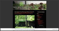 Desktop Screenshot of greenroofservice.wordpress.com