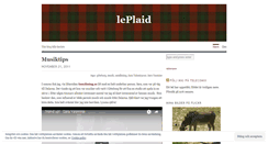 Desktop Screenshot of leplaid.wordpress.com