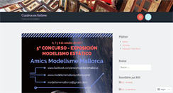 Desktop Screenshot of cuadrosenrelieve.wordpress.com