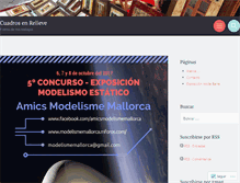 Tablet Screenshot of cuadrosenrelieve.wordpress.com