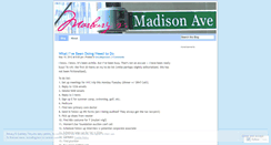 Desktop Screenshot of marburyvmadisonave.wordpress.com