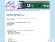 Tablet Screenshot of marburyvmadisonave.wordpress.com