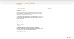 Desktop Screenshot of cmacun.wordpress.com