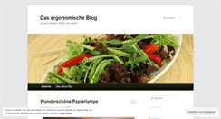 Desktop Screenshot of ergonomisch.wordpress.com