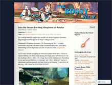 Tablet Screenshot of bossypally.wordpress.com