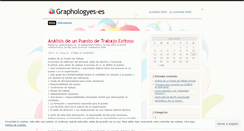 Desktop Screenshot of graphologyes.wordpress.com