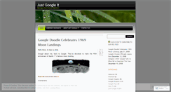 Desktop Screenshot of justgoogleit.wordpress.com