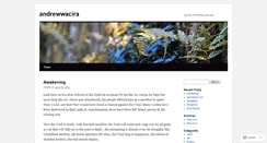 Desktop Screenshot of andrewwacira.wordpress.com