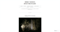 Desktop Screenshot of birdnoisesdoco.wordpress.com