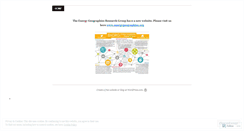 Desktop Screenshot of energygeographiesworkinggroup.wordpress.com