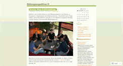 Desktop Screenshot of bildungsexpedition.wordpress.com