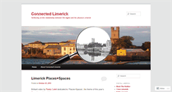 Desktop Screenshot of connectedlimerick.wordpress.com