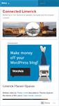 Mobile Screenshot of connectedlimerick.wordpress.com