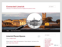 Tablet Screenshot of connectedlimerick.wordpress.com