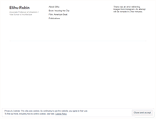 Tablet Screenshot of elihujamesrubin.wordpress.com