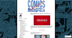 Desktop Screenshot of comicsanonymous.wordpress.com