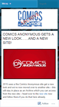 Mobile Screenshot of comicsanonymous.wordpress.com