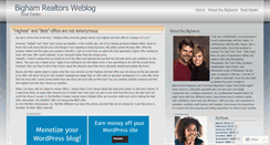 Desktop Screenshot of dbigham.wordpress.com
