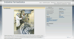 Desktop Screenshot of farmaindustria.wordpress.com