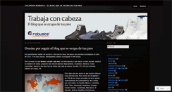 Desktop Screenshot of calzadorobusta.wordpress.com